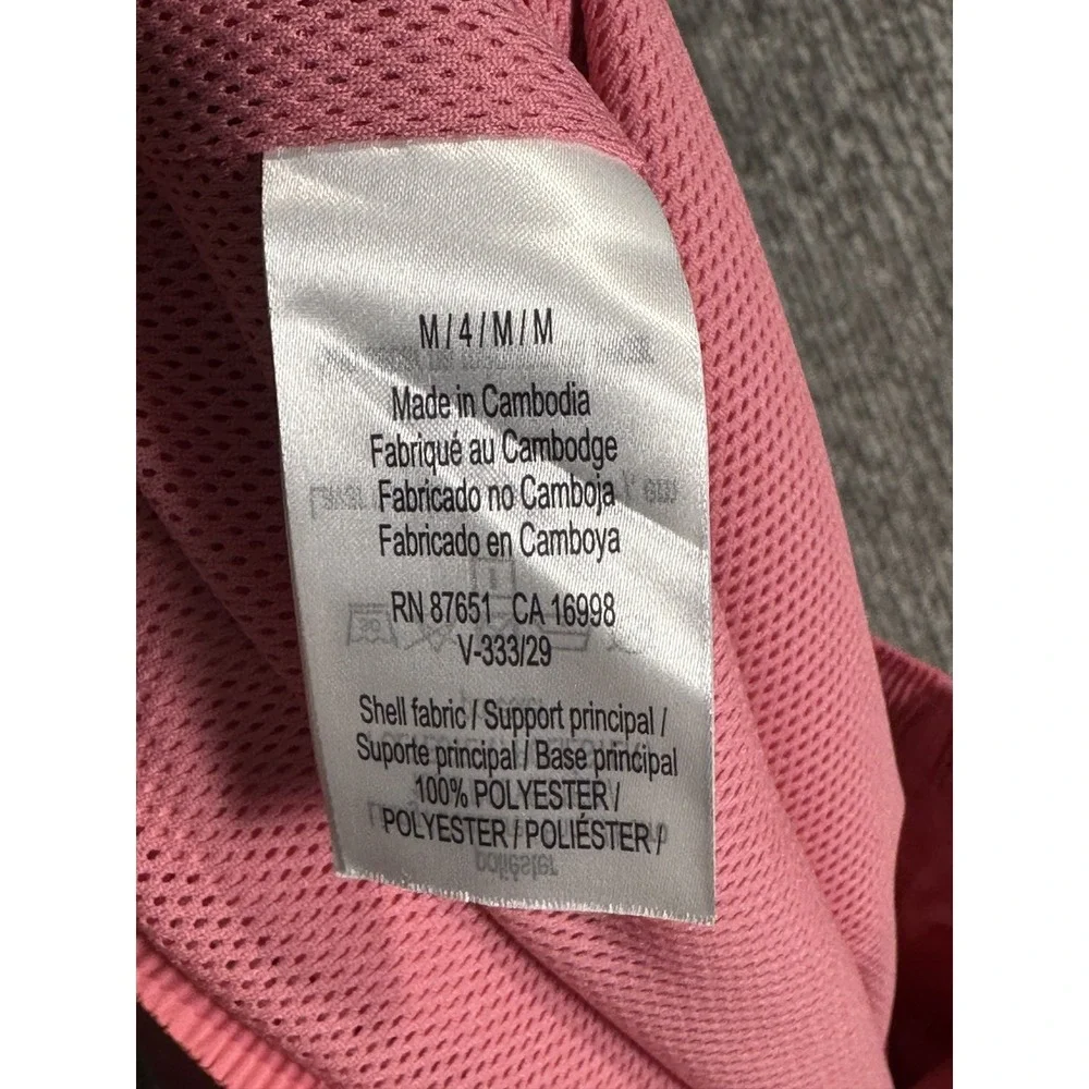 LACOSTE Showerproof Taffeta Shorts Men's Size M Pink GH5457